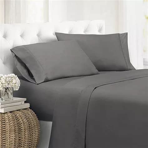 Solid Microfiber Sheet Set