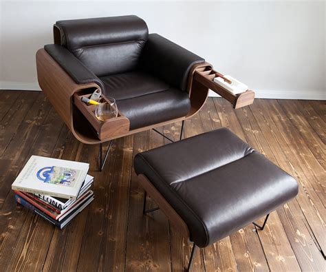 This chair was designed specifically for cigar aficionados