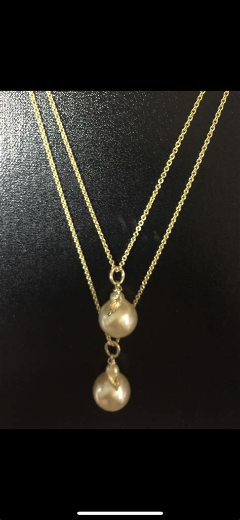 Golden South Sea 13 mm pearl necklace. For sale! | Unique jewelry, Necklace, Pearls