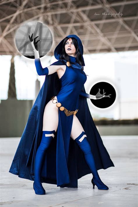 Stunning Raven cosplay from Fiore Sofen | Disfraces para chicas, Disfraces superheroes mujer ...