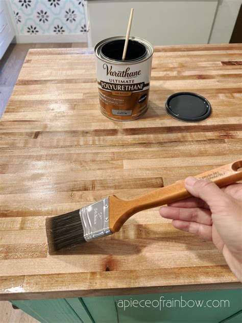 How to Finish a Butcher Block Countertop: Sealer, Oil or Epoxy? - A piece of rainbow. (2023)