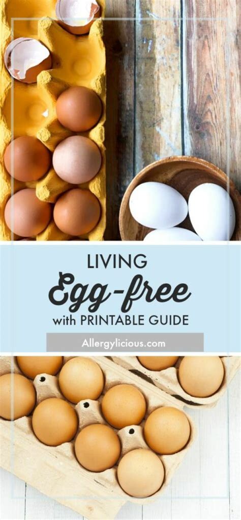 How to Tips for Living with an Egg Allergy - Allergylicious