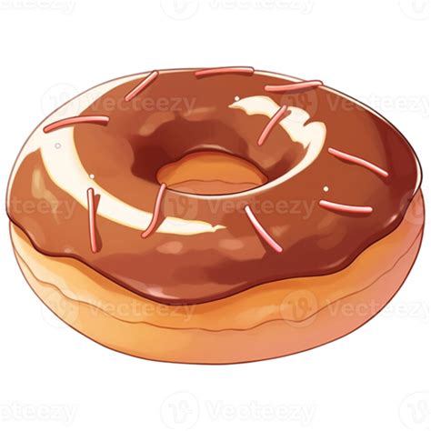 AI Generated Chocolate Donut 26852167 PNG