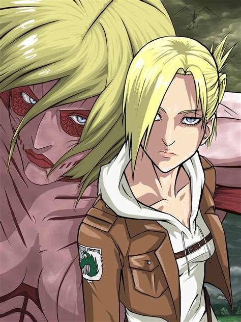 Annie Leonhardt The Female Titan by Lonirisme on DeviantArt | Female titan, Attack on titan ...