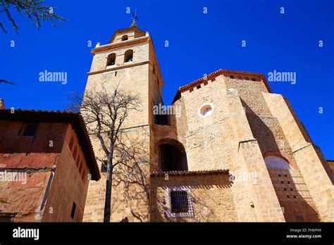 Albarracin medieval town village at Teruel Spain Stock Photo - Alamy