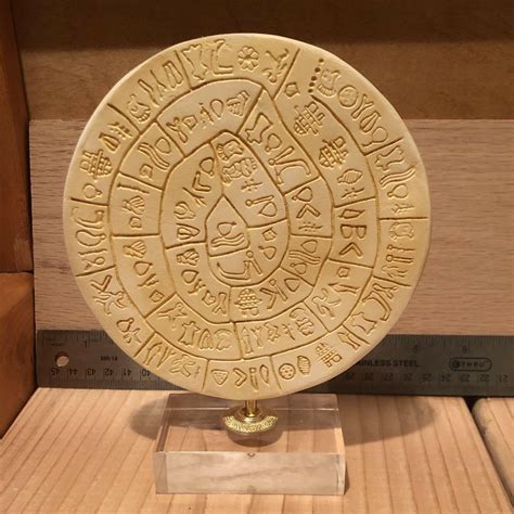 Phaistos Disc Replica, Minoan Artifact | #3927601424