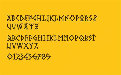 12 Viking Font Options For Amazing Viking Typography