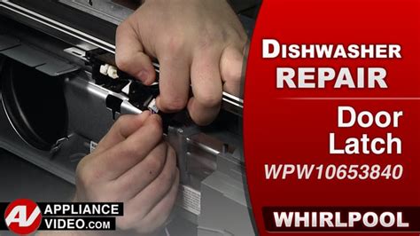 Whirlpool WDF560SAFM2 Dishwasher – Door not opening – Door Latch | Appliance Video