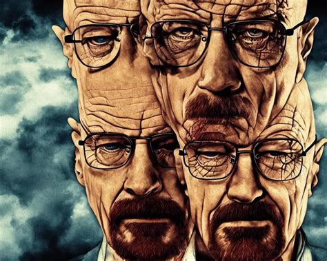 A horror movie poster featuring Walter White | Stable Diffusion | OpenArt