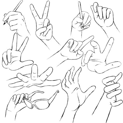 Hands Practice 2 by RuuRuu-Chan on deviantART | Deviantart drawings, Drawings, Drawing people