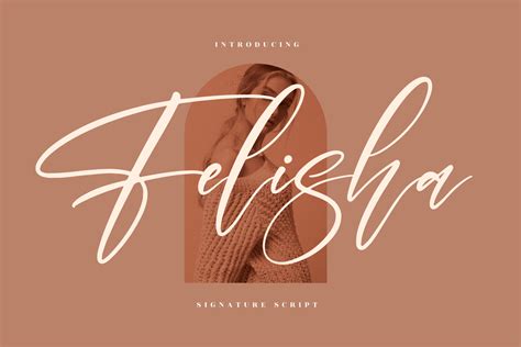Felisha - Signature Script Font