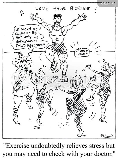 Aerobics Instructors Cartoons and Comics - funny pictures from CartoonStock