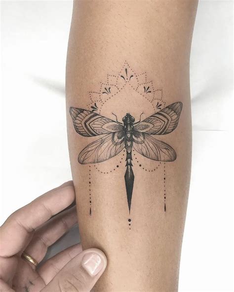 Dragonfly Tattoo | Tattoo Ideas and Inspiration | lucioprado.tattoo | Dragonfly tattoo design ...