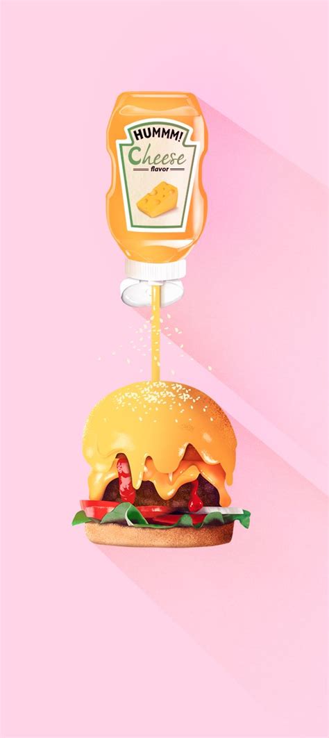 HUMMM! Burger illustration on Behance | Fondos de pantalla de iphone, Iphone fondos de pantalla ...