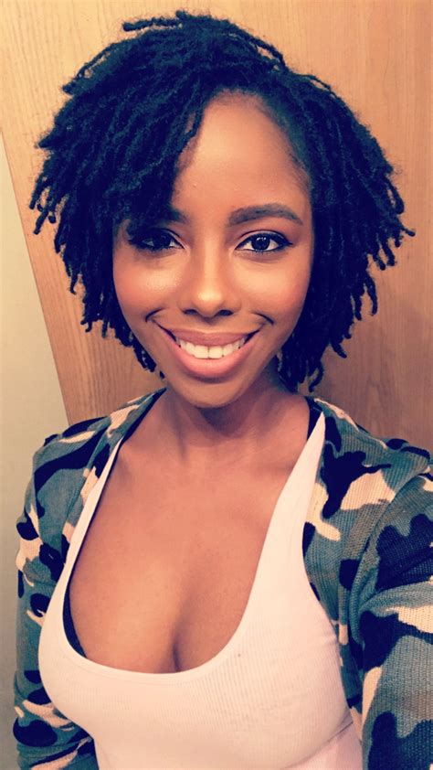 #sisterlocs #ILovemylocs #Beautiful #fifteenmonthslocked Short Locs Hairstyles, Twist Hairstyles ...