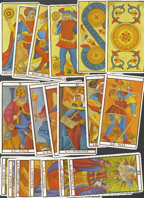 .baraja de tarot el tarot de marsella completa - Comprar Barajas de ...