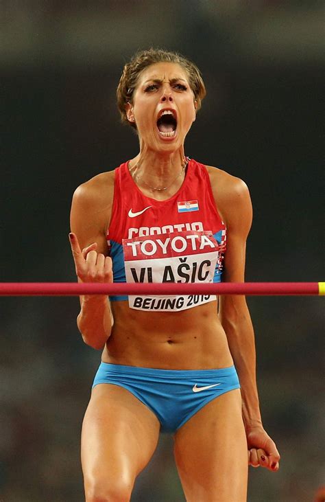 BLANKA VLASIC Competes in the Women’s High Jump in Beijing – HawtCelebs