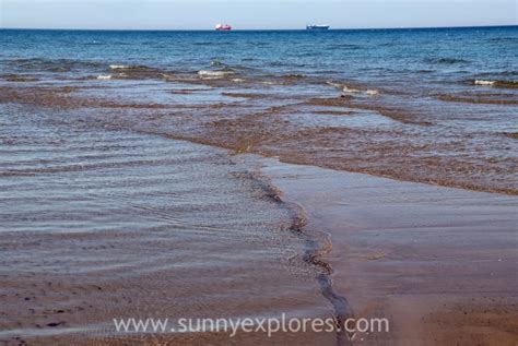 The best beaches at the North Sea coast of Jutland Denmark