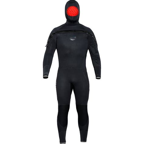 bare 8/7mm semi-dry ultra velocity hooded full scuba diving wetsuit men' - Walmart.com - Walmart.com