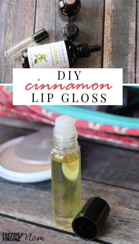 DIY Lip Gloss: Cinnamon Flavored Homemade Natural Lip Gloss