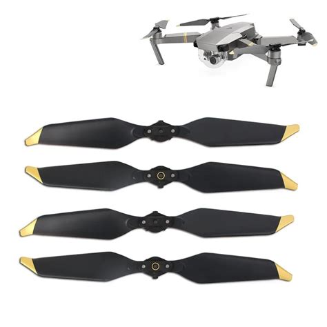 For DJI Gold Mavic Pro Platinum 8331 Propeller For DJI Mavic Pro Propellers Low Noise Quick ...