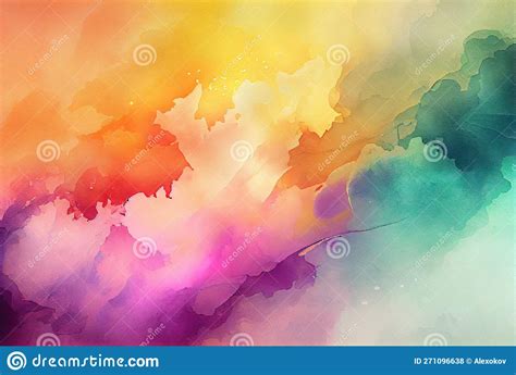 Kraki Watercolor Paint Texture Background For Invitations And Posters. Stock Image ...