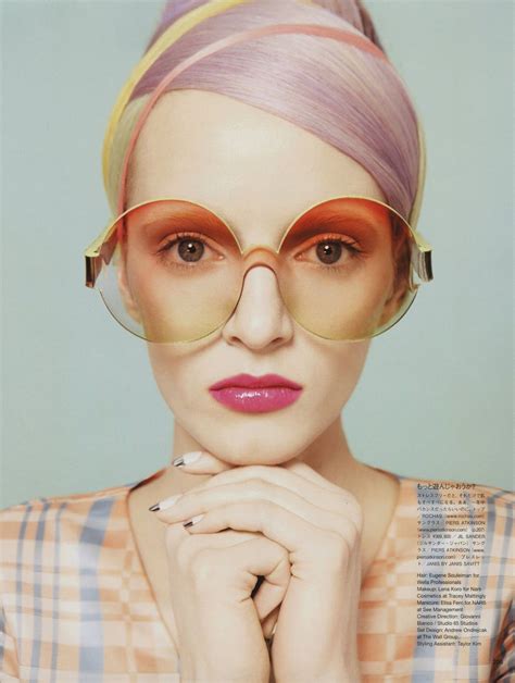 Vintage-Inspired: Daria Strokous photographed by François Nars for Vogue Nippon, June 2012 Uma ...