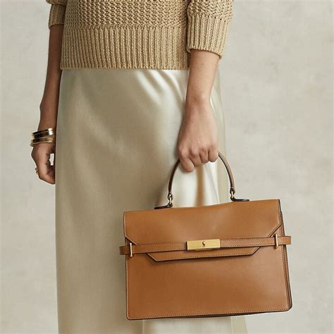 Ralph Lauren Polo ID Leather Satchel - ShopStyle