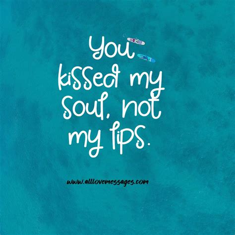 30 Our First Kiss Quotes - All Love Messages