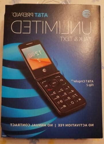 New Alcatel Cingular Flip 2 OT-4044O AT&T Unlocked