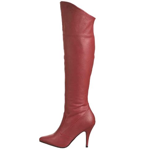 Leather Over The Knee Boot – Shop Wildside