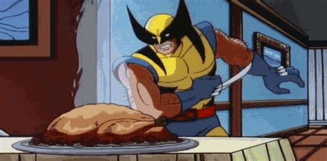 Wolverine "doing what he does best" from X-Men the animated series GIF ...