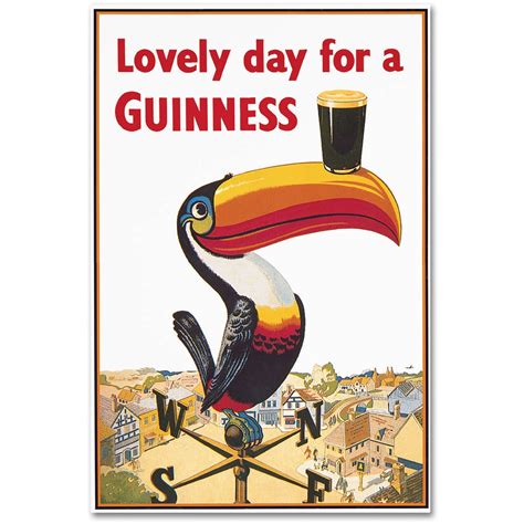 Trademark Fine Art "Lovely Day For A Guinness VIII" Canvas Art by Guinness Brewery - Walmart.com ...