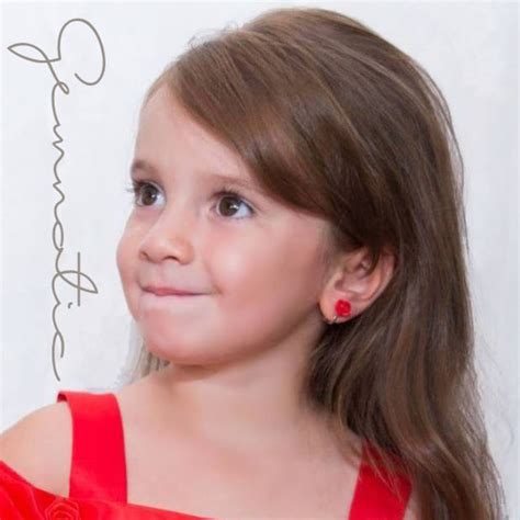 Girls Flower Clip on Earrings, Flower Girl Gift, Children's Earrings, Little Girls Flower Studs ...