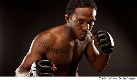 Jon Jones "Philippians" tattoo font? | Sherdog Forums | UFC, MMA ...