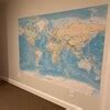 Giant World Map Wall Mural Removable Wallpaper Map of the World Huge ...