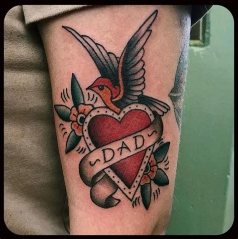 15 Memorial Tattoos For Your Dad | Ever Loved