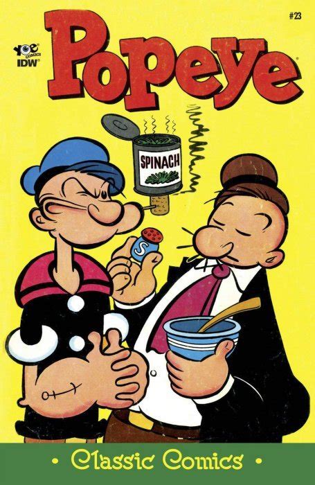 Classic Comics: Popeye 32ri (IDW Publishing) - Comic Book Value and ...