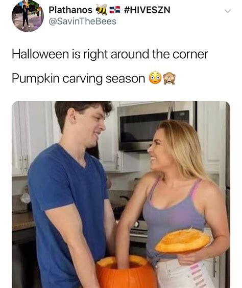 I love to carve my pumpkin : r/memes