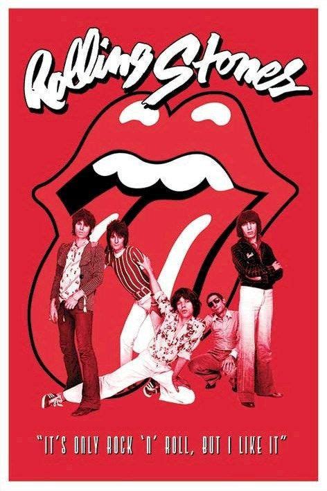 Rolling stones poster, Music poster, Rock and roll