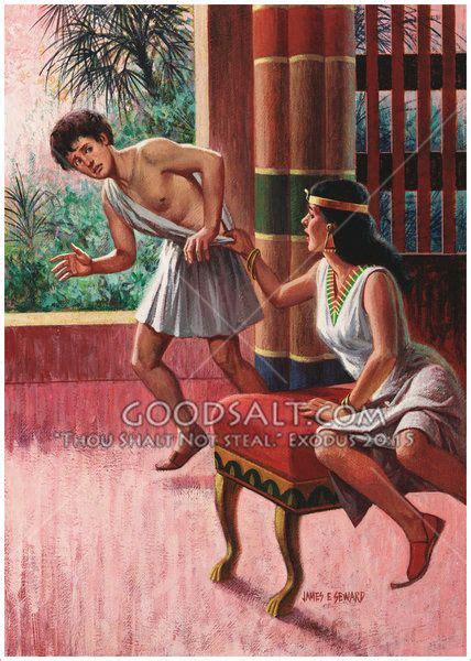 Joseph and Potiphar's Wife | Bible pictures, Bible images, Bible ...