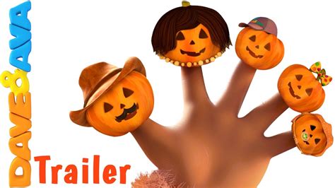 Halloween Finger Family Song - Trailer | Halloween Songs from Dave and Ava - YouTube