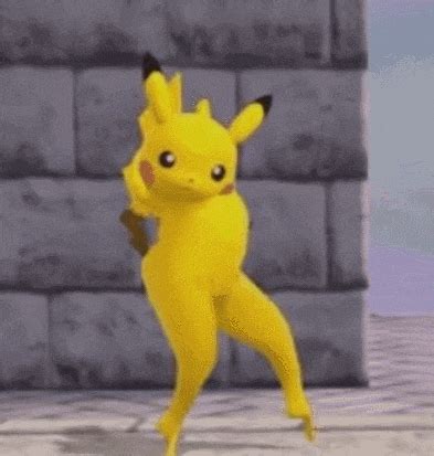 pikachu dancing animated GIF [Video] | Cute memes, Cartoon memes, Stupid memes