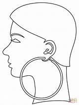 Earrings Coloring Pages  Coloring Nation sketch template