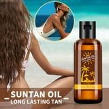 Tanning Oil Tanning Oil Beach Tanning Skin And Beautiful 30ml - Walmart.com