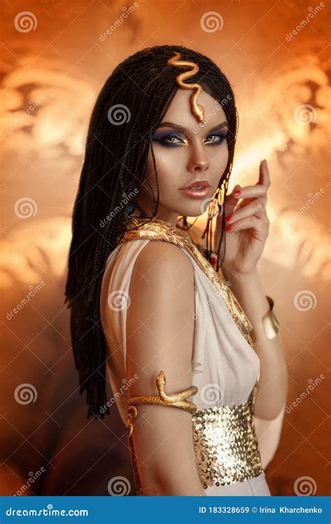 Queen Cleopatra On Papyrus Royalty-Free Stock Image | CartoonDealer.com #4052746