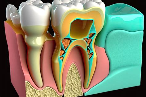 Premium AI Image | Accurate dental fillings for fissures