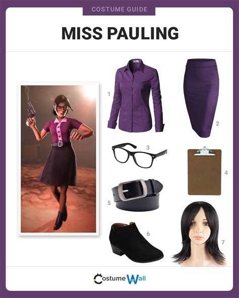 Dress Like Miss Pauling Costume | Halloween and Cosplay Guides