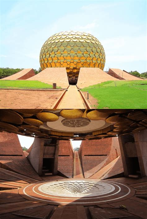 The Matrimandir, interior. A space for those who want to learn to focus ...