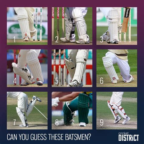 Can you guess all 9 of these batsmen? : r/Cricket